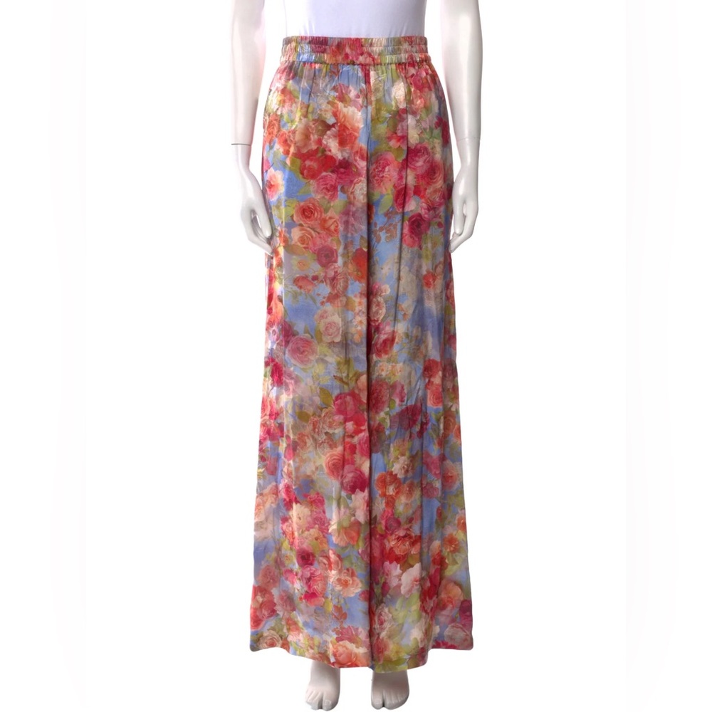 L'AGENCE Multicolor Floral Pants - Picture 1 of 4